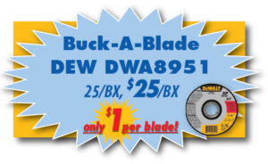 DEWALT Buk-A-Blade Promo